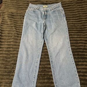 L.L. Bean Women's Classic Blue Straight Leg Jeans